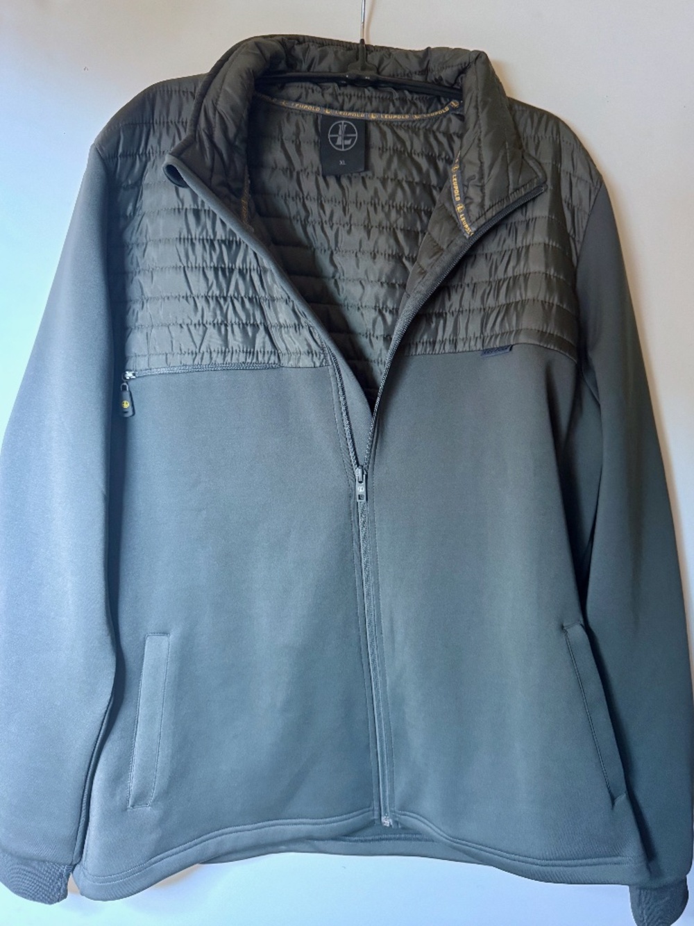 Men's LEUPOLO Size XL -Zip Hybrid Jacket